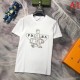 PRADA Men's Short Sleeve T-shirt 2022 New Very popular Prada PRADA Men's Short Sleeve T-shirt 2022 New Very popular Prada