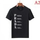 PRADA Men's Short Sleeve T-shirt 2022 New Soft Comfort Prada PRADA Men's Short Sleeve T-shirt 2022 New Soft Comfort Prada