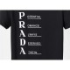 PRADA Men's Short Sleeve T-shirt 2022 New Soft Comfort Prada PRADA Men's Short Sleeve T-shirt 2022 New Soft Comfort Prada