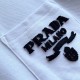 PRADA Men's short-sleeved T-shirt 2022 New Moderate casual feeling Prada PRADA Men's short-sleeved T-shirt 2022 New Moderate casual feeling Prada