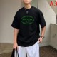 PRADA Men's short-sleeved T-shirt 2022 New solid fabric feeling Prada PRADA Men's short-sleeved T-shirt 2022 New solid fabric feeling Prada