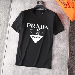 PRADA Men's Short Sleeve T-shirt 2022 New Cool Image Prada