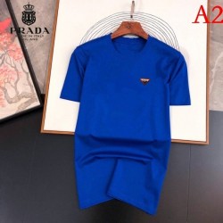 PRADA Men's Short Sleeve T-shirt 2022 New Prada that can be used all year round