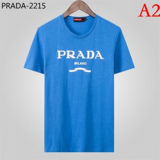 PRADA Men's Short Sleeve T-shirt 2022 New Durability is perfect Prada PRADA Men's Short Sleeve T-shirt 2022 New Durability is perfect Prada