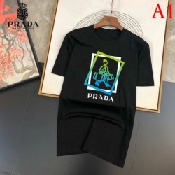 PRADA Men's short-sleeved T-shirt 2022 New sizes available Prada