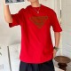 PRADA Men's Short Sleeve T-shirt 2022 New Soft texture Prada PRADA Men's Short Sleeve T-shirt 2022 New Soft texture Prada