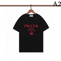 Latest ☆ Popular ☆ Hot topic Men's T-shirt 2022SS PRADA Prada