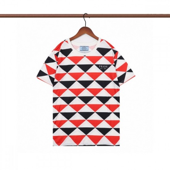 Enjoy trendy outfits Men's T-shirt 2022SS PRADA Prada Enjoy trendy outfits Men's T-shirt 2022SS PRADA Prada