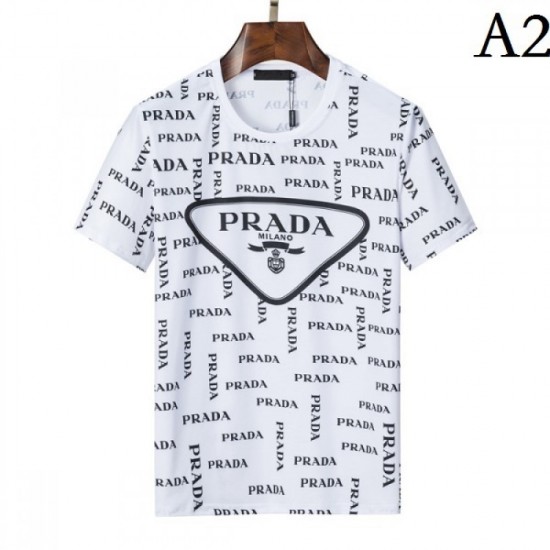 Clean silhouette men's T-shirt 2022SS PRADA Prada Clean silhouette men's T-shirt 2022SS PRADA Prada