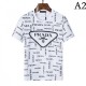 Clean silhouette men's T-shirt 2022SS PRADA Prada Clean silhouette men's T-shirt 2022SS PRADA Prada