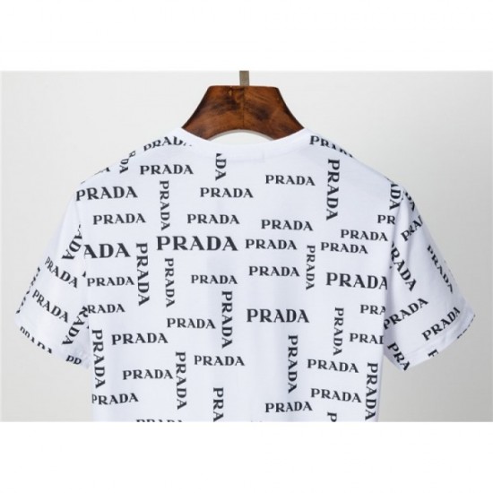 Clean silhouette men's T-shirt 2022SS PRADA Prada Clean silhouette men's T-shirt 2022SS PRADA Prada
