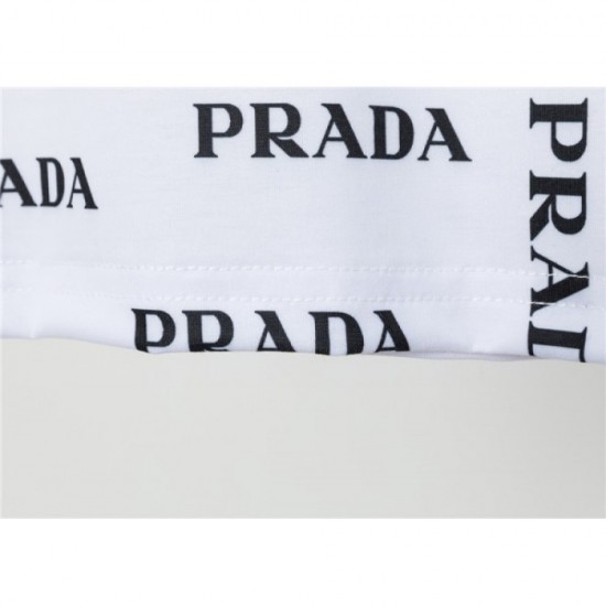 Clean silhouette men's T-shirt 2022SS PRADA Prada Clean silhouette men's T-shirt 2022SS PRADA Prada