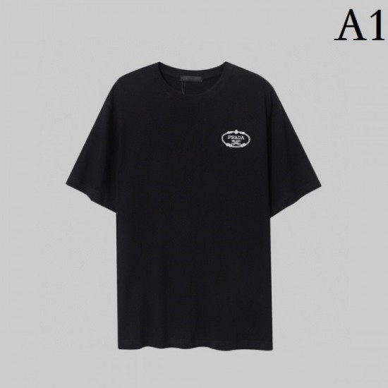 New Spring / Summer Men's T-shirt 2022SS PRADA Prada New Spring / Summer Men's T-shirt 2022SS PRADA Prada
