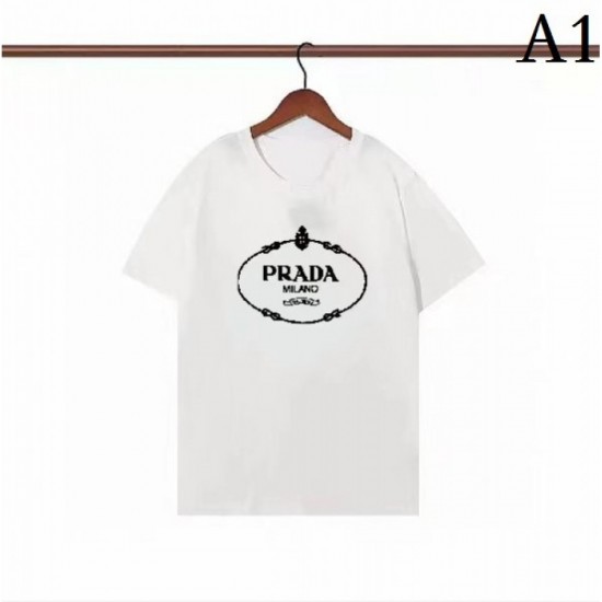 PRADA Prada 2022SS men's short-sleeved T-shirt is a popular model in Japan PRADA Prada 2022SS men's short-sleeved T-shirt is a popular model in Japan
