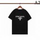 PRADA Prada 2022SS men's short-sleeved T-shirt stylish atmosphere PRADA Prada 2022SS men's short-sleeved T-shirt stylish atmosphere