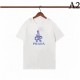 PRADA Prada 2022SS men's short-sleeved T-shirt now discounted for a limited time PRADA Prada 2022SS men's short-sleeved T-shirt now discounted for a limited time