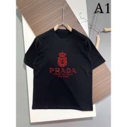 PRADA Prada 2022SS men's short-sleeved T-shirt is sure to be a big success this year
