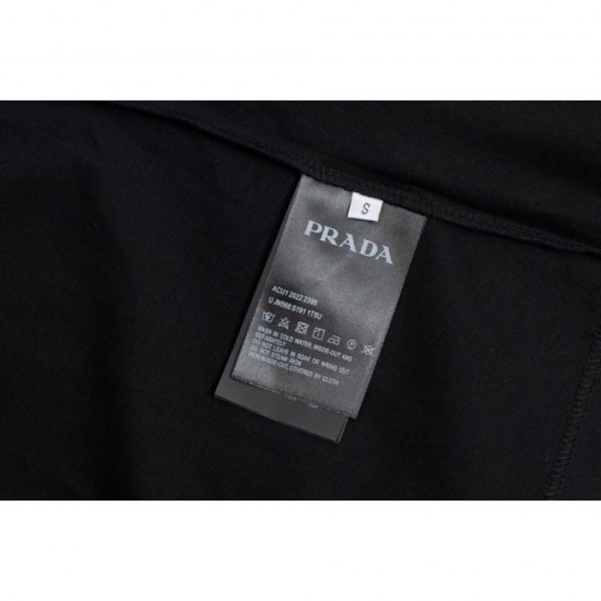 2022SS short-sleeved T-shirt PRADA Prada that will pay attention to your feet 2022SS short-sleeved T-shirt PRADA Prada that will pay attention to your feet