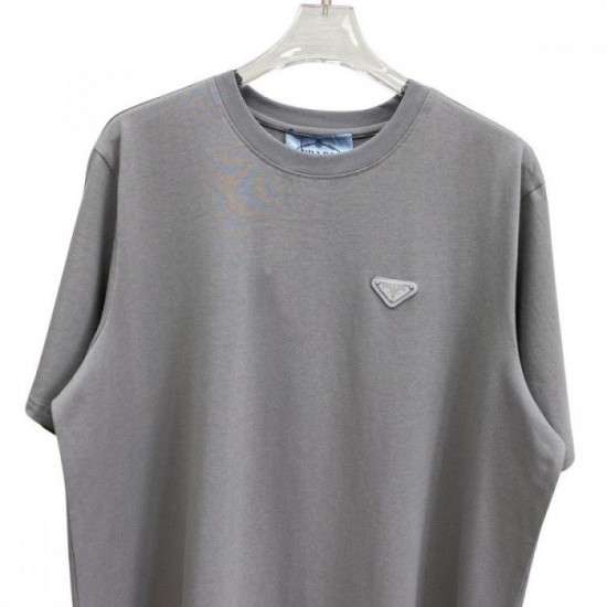 2022SS short-sleeved T-shirt casual reverse charm PRADA Prada 2022SS short-sleeved T-shirt casual reverse charm PRADA Prada
