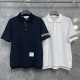 THOM BROWNE Men's Short Sleeve T-shirt 2022 New Cool Cute Thom Browne THOM BROWNE Men's Short Sleeve T-shirt 2022 New Cool Cute Thom Browne