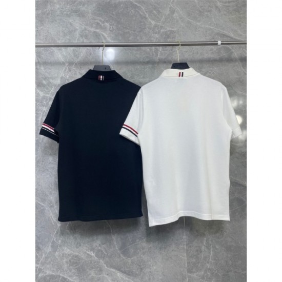THOM BROWNE Men's Short Sleeve T-shirt 2022 New Cool Cute Thom Browne THOM BROWNE Men's Short Sleeve T-shirt 2022 New Cool Cute Thom Browne