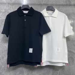 THOM BROWNE Men's Short Sleeve T-shirt 2022 New Trend Style Thom Browne