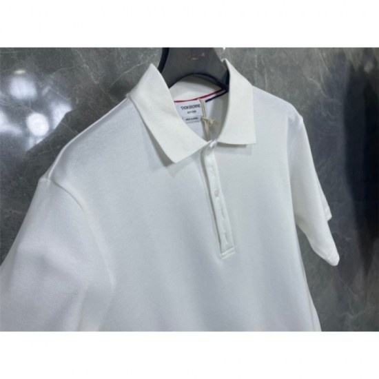 THOM BROWNE Men's Short Sleeve T-shirt 2022 New Trend Style Thom Browne THOM BROWNE Men's Short Sleeve T-shirt 2022 New Trend Style Thom Browne