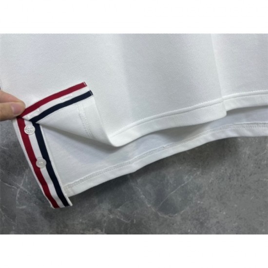 THOM BROWNE Men's Short Sleeve T-shirt 2022 New Trend Style Thom Browne THOM BROWNE Men's Short Sleeve T-shirt 2022 New Trend Style Thom Browne
