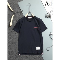 2022SS short-sleeved T-shirt this summer No. 1 THOM BROWNE Tom Brown