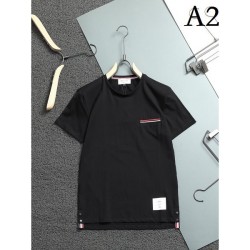 2022SS short-sleeved T-shirt this summer No. 1 THOM BROWNE Tom Brown