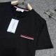 2022SS short-sleeved T-shirt this summer No. 1 THOM BROWNE Tom Brown 2022SS short-sleeved T-shirt this summer No. 1 THOM BROWNE Tom Brown