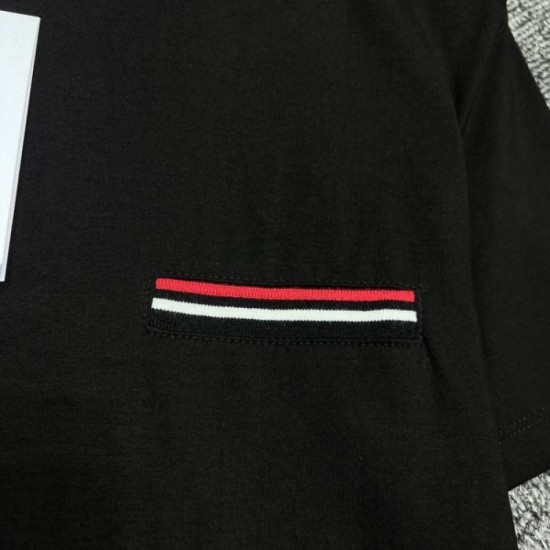 2022SS short-sleeved T-shirt this summer No. 1 THOM BROWNE Tom Brown 2022SS short-sleeved T-shirt this summer No. 1 THOM BROWNE Tom Brown