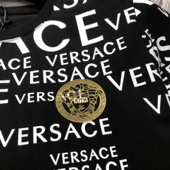 VERSACE Men's Short Sleeve T-shirt 2022 New Overseas Limited Model New Versace VERSACE Men's Short Sleeve T-shirt 2022 New Overseas Limited Model New Versace