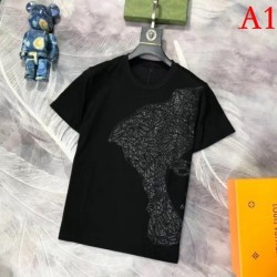 VERSACE Men's Short Sleeve T-shirt 2022 New Arrival Versace