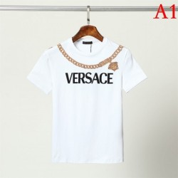 VERSACE Men's Short Sleeve T-shirt 2022 New Popular Sale 100% New Versace