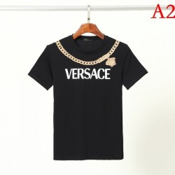 VERSACE Men's Short Sleeve T-shirt 2022 New Popular Sale 100% New Versace