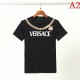 VERSACE Men's Short Sleeve T-shirt 2022 New Popular Sale 100% New Versace VERSACE Men's Short Sleeve T-shirt 2022 New Popular Sale 100% New Versace