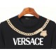 VERSACE Men's Short Sleeve T-shirt 2022 New Popular Sale 100% New Versace VERSACE Men's Short Sleeve T-shirt 2022 New Popular Sale 100% New Versace