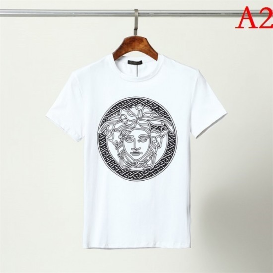 VERSACE Men's Short Sleeve T-shirt 2022 New Japan Not In Stock Color Versace VERSACE Men's Short Sleeve T-shirt 2022 New Japan Not In Stock Color Versace
