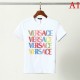 VERSACE Men's Short Sleeve T-shirt 2022 New Limited Price Early Sold Out Versace VERSACE Men's Short Sleeve T-shirt 2022 New Limited Price Early Sold Out Versace