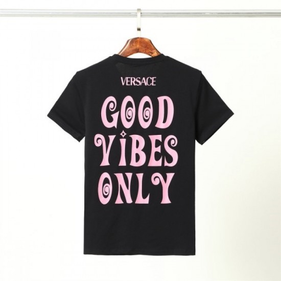 VERSACE Men's Short Sleeve T-shirt 2022 New Limited Price Early Sold Out Versace VERSACE Men's Short Sleeve T-shirt 2022 New Limited Price Early Sold Out Versace