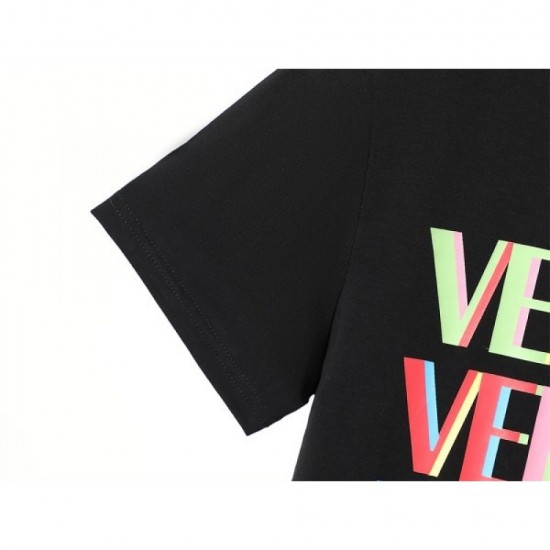 VERSACE Men's Short Sleeve T-shirt 2022 New Limited Price Early Sold Out Versace VERSACE Men's Short Sleeve T-shirt 2022 New Limited Price Early Sold Out Versace