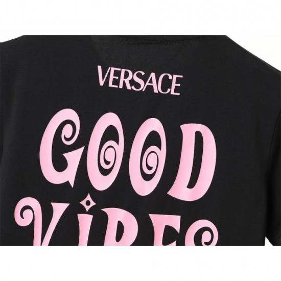 VERSACE Men's Short Sleeve T-shirt 2022 New Limited Price Early Sold Out Versace VERSACE Men's Short Sleeve T-shirt 2022 New Limited Price Early Sold Out Versace