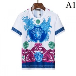 New summer men's T-shirt 2022SS VERSACE Versace inevitable hit this season