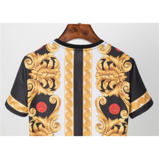 New summer men's T-shirt 2022SS VERSACE Versace inevitable hit this season New summer men's T-shirt 2022SS VERSACE Versace inevitable hit this season
