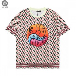 Men's T-shirt with the impression of a fashionable expert 2022SS VERSACE Versace