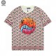 Men's T-shirt with the impression of a fashionable expert 2022SS VERSACE Versace Men's T-shirt with the impression of a fashionable expert 2022SS VERSACE Versace