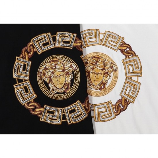 Eye-catching-Men's T-shirt with distinctive design 2022SS VERSACE Versace Eye-catching-Men's T-shirt with distinctive design 2022SS VERSACE Versace