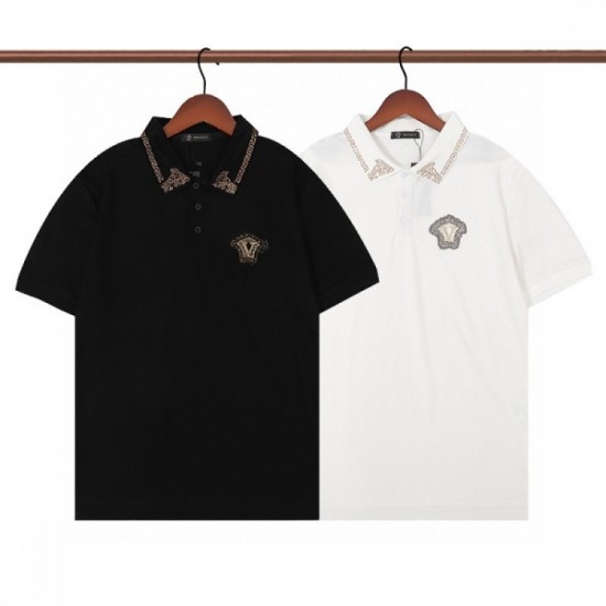 Give me a beautiful impression Men's T-shirt 2022SS VERSACE Versace Give me a beautiful impression Men's T-shirt 2022SS VERSACE Versace