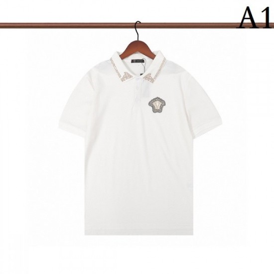Give me a beautiful impression Men's T-shirt 2022SS VERSACE Versace Give me a beautiful impression Men's T-shirt 2022SS VERSACE Versace